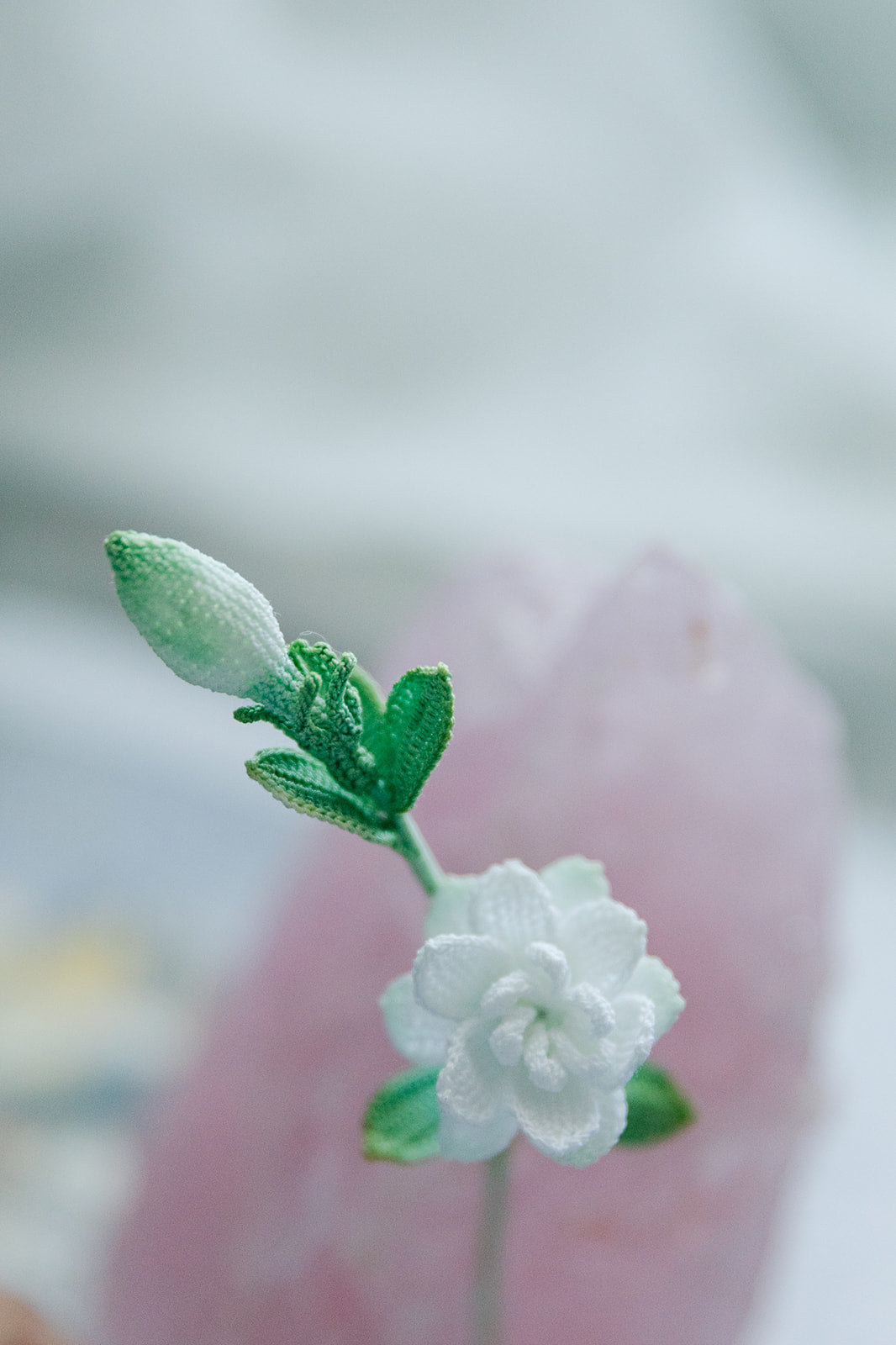 Microcrochet Gardenia Bookmark