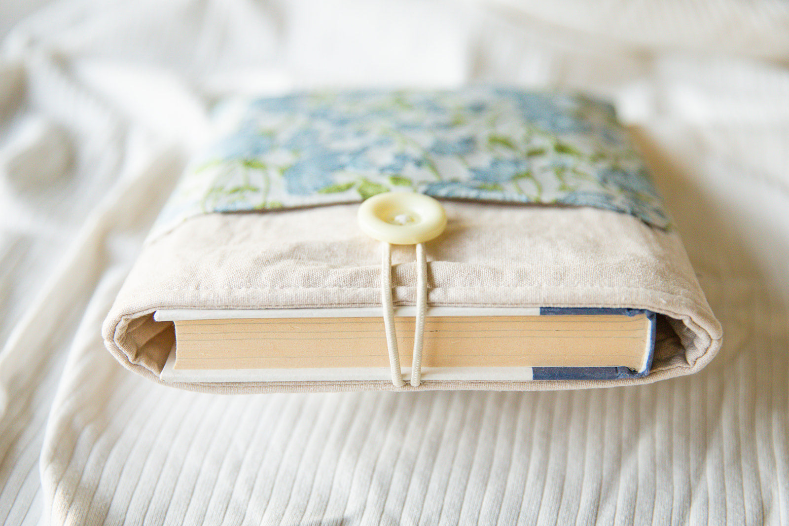 Blue Flower Book & Kindle Sleeve